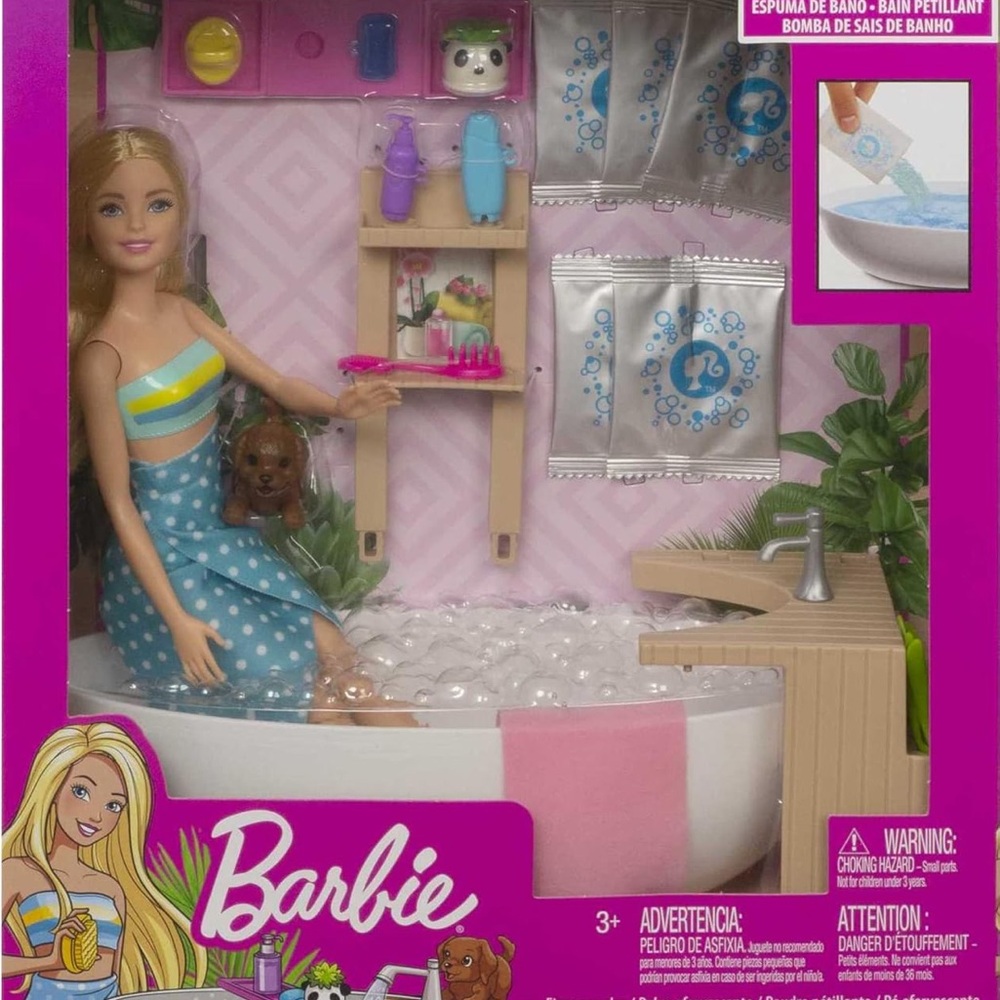 Barbie Fizzy Bath NIB